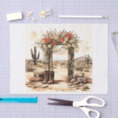 ボホデザートアーチアートフローラデコpage 薄葉紙 (クラフト)