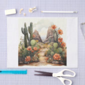 ボホデザートカッティ&デコペのための多肉料理アート 薄葉紙 (クラフト)