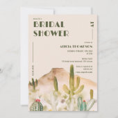 ボホデザートカボスアリゾナブライダルシャワー 招待状 (正面)