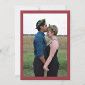 ボホデザートカボスアリゾナ行き先結婚式 招待状 (裏面)