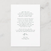 ボホデザートサボテン&フラワーズフィエスタブライダルシャワー サンキューカード (裏面)