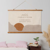 ボホデザートサンジュエリーデザイナーウッドトッピング 吊り下げ型タペストリー (寝室)