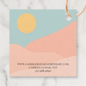 ボホデザートサンライズジュエリーデザイナープロダクト フェイバータグ (裏面)