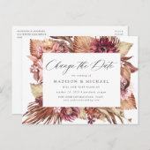 ボホデザートフラワーチェンジザデート 案内ポストカード (正面/裏面)