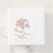 ボホデザートベビーシャワーメッセージカード フェイバータグ (インサイチュ)