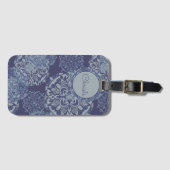 ボホデニムムーディブルースマンダラス ラゲッジタグ (正面横)
