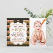 ボホトライバルの最初の誕生日パーティー 招待状 (スタンド正面)