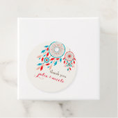 ボホトライバルの羽ドリームキャッチャー結婚ズ フェイバータグ (インサイチュ)