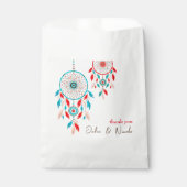 ボホトライバルの羽ドリームキャッチャー結婚ズ フェイバーバッグ (正面)