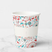 ボホトライバルの羽ドリームキャッチャー結婚ズ 紙コップ (右)