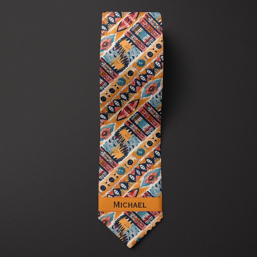 ボホトライバルインスパイアデザイン ネクタイ