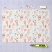 ボホトライバルウッドランドアニマルパーティー抱き枕 薄葉紙 (クラフト)