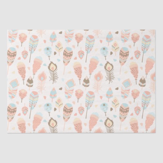 ボホトライバルウッドランドアニマルパーティー抱き枕 薄葉紙 (正面)