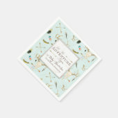 ボホトライバルディアー交差アローズ男の子の赤ちゃんシャワー スタンダードカクテルナプキン (角)