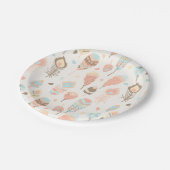 ボホトライバルパーティープレート ペーパープレート (アングル)