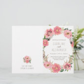 ボホトライバルボヘミアンフェザー結婚式 プログラム (スタンド正面)