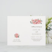 ボホトライバルボヘミアンフェザー結婚式 プログラム (スタンド正面)