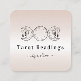 ボホトリプルムーンクリームリーダエネルギーヒーラー スクエア名刺