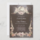 ボホトリプルムーンフェイズスターリーナイトハンドスティング 招待状 (正面)