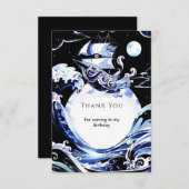 ボホトレジャー狩り海賊版誕生日 サンキューカード (正面/裏面)