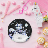 ボホトレジャー狩り海賊版誕生日 ペーパープレート (パーティー)