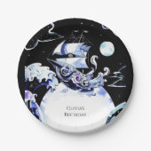 ボホトレジャー狩り海賊版誕生日 ペーパープレート (正面)