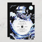 ボホトレジャー狩り海賊版誕生日 招待状 (正面/裏面)