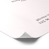 ボホトレンディー価格表ポスター ポスター (角)