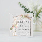 ボホトロピカルアーチブライダルシャワー 招待状 (スタンド正面)