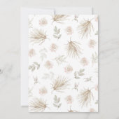 ボホトロピカルウォーター結婚式招待状 招待状 (裏面)