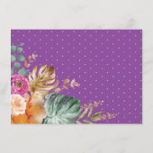 ボホトロピカルオータムゾウベビーおむつラッフル エンクロージャーカード (裏面)