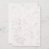 ボホトロピカルビーチフローラブライダルシャワー 招待状 (裏面)