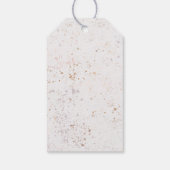 ボホトロピカルビーチフローラ結婚ズサンキュー ギフトタグ (裏面)