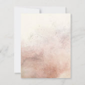 ボホトロピカルビーチ結婚式保存日 セーブザデート (裏面)