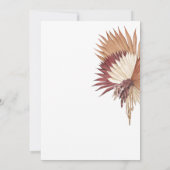 ボホトロピカルファンパームズコースタルガンス 招待状 (裏面)