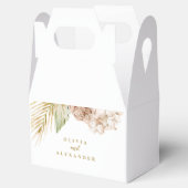 ボホトロピカルフローラとパーム結婚ズ フェイバーボックス (オープン)