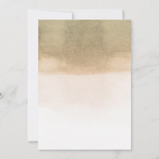 ボホトロピカルフローラ砂漠婚約パーティ 招待状 (裏面)