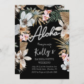 ボホトロピカルボタニカルバチェロレッテ週末 招待状 (正面/裏面)