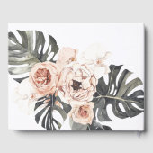 ボホトロピカル結婚フローラズゲストブック ゲストブック (裏面)