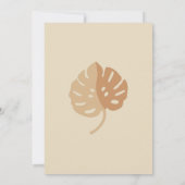 ボホトロピカル30th誕生日招待状 招待状 (裏面)