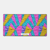 ボホトロムペロワールパッチワークキルトインスパイア デスクマット (正面)