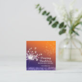 ボホトワイライトダンデリオンズ瞑想センター スクエア名刺 (スタンド正面)