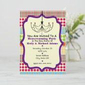 ボホドットシャンデファンキーリア引っ越し祝いパーティーパーティー 招待状 (スタンド正面)