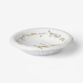 ボホドライパームパンパスグラスフローラ結婚リース ペーパーボウル (傾斜あり)