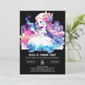 ボホドリーミープリンセス誕生日 招待状 (スタンド正面)