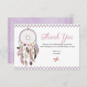 ボホドリームキャッチャーサンキューカード 出欠カード (正面/裏面)