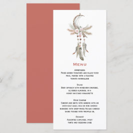 ボホドリームキャッチャーパンパスグラス羽根フローラ メニュー