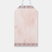 ボホドリームキャッチャーメッセージカード ギフトタグ (裏面)