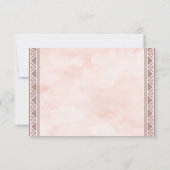 ボホドリームキャッチャー夕闇サンキューカード 出欠カード (裏面)