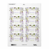 ボホドリームキャッチャー水瓶贈呈ありがとう ラベル (フルシート)